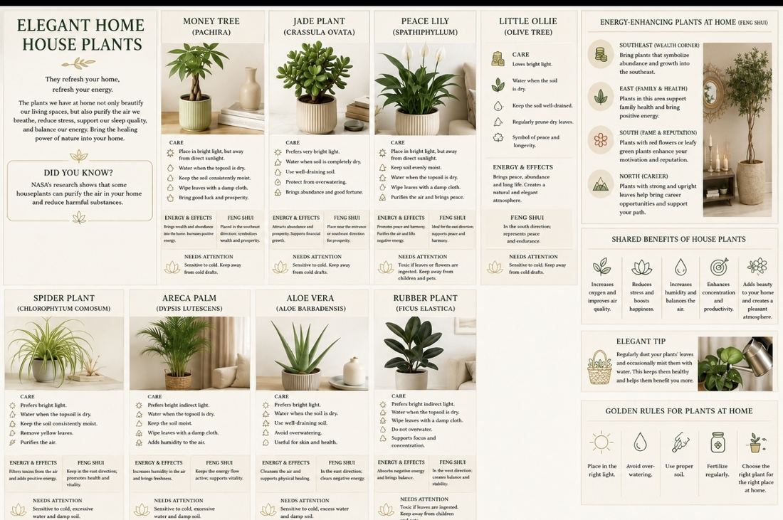 The Elegant Home — Houseplants