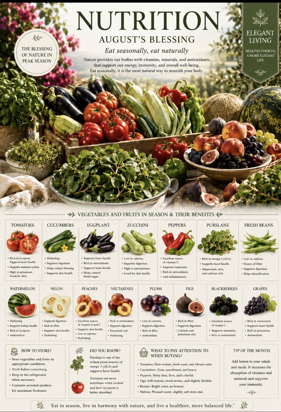August's Abundance